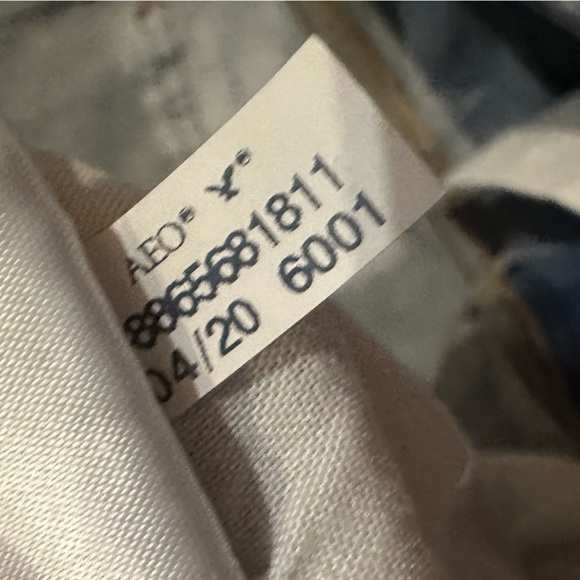 American Eagle Denim Jean Shorts Women's Next Level Stretch Hi Rise Shorty Sz 6 - Picture 7 of 14